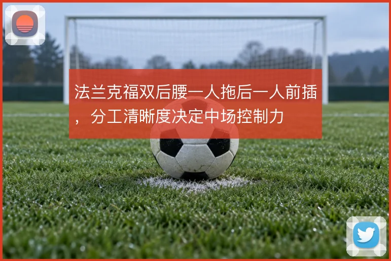 法兰克福双后腰一人拖后一人前插,分工清晰度决定中场控制力
